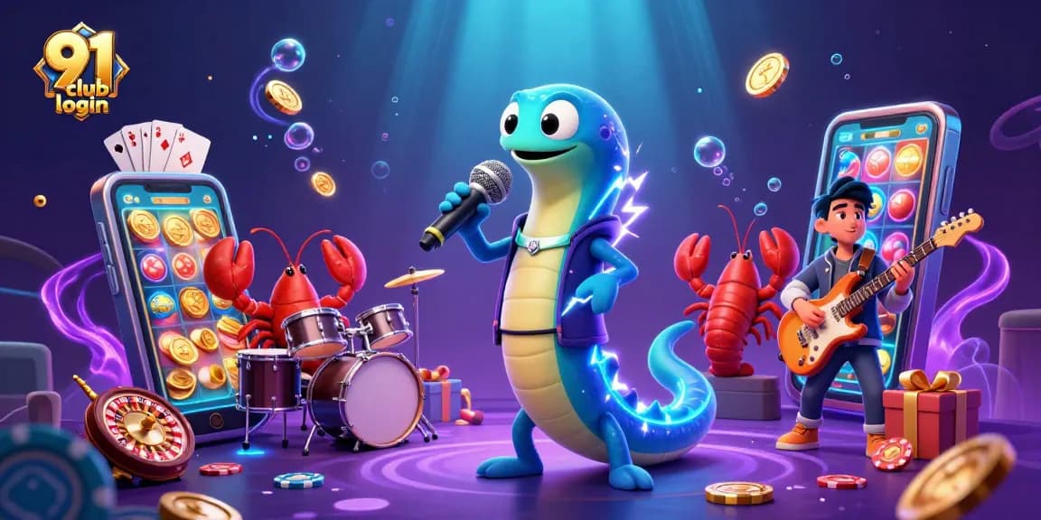 Experience the excitement of 91 club login with colorful slot games and vibrant casino atmosphere.