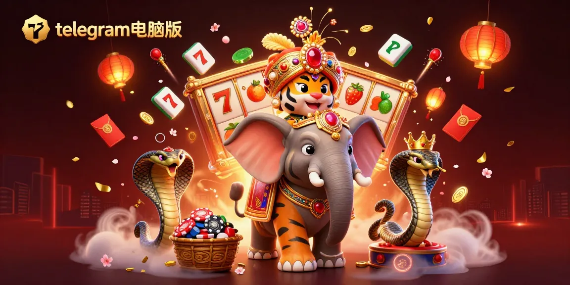 探索生动的Telegram电脑版世界,展示充满丰富元素和生动角色的赌场场景。