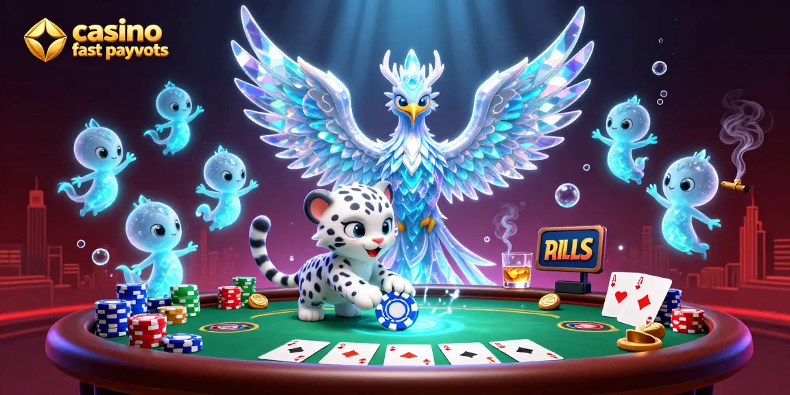 Experience casino fast payouts with thrilling characters and dynamic gaming elements in an engaging scene.